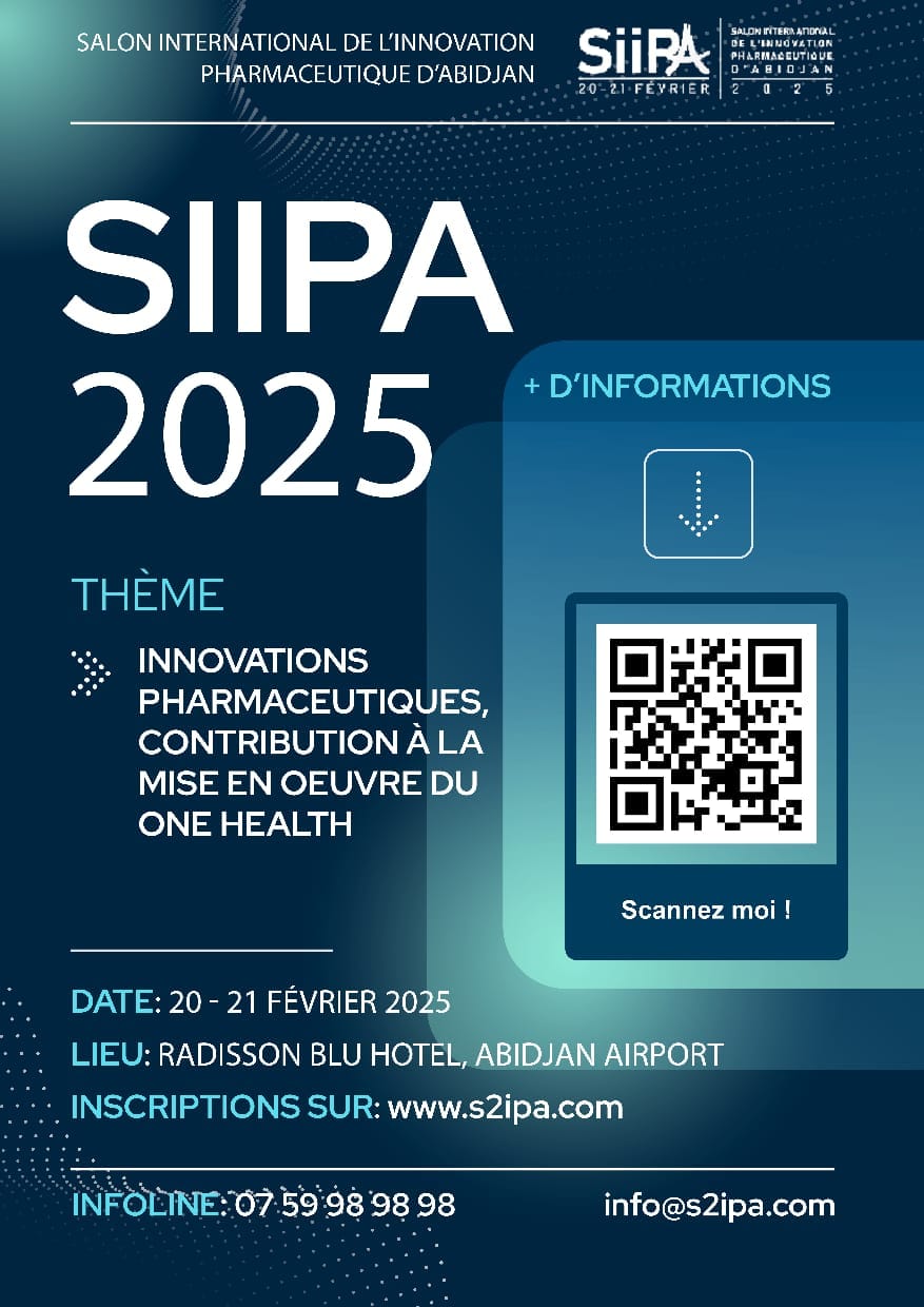 SIIPA 2025 : Le salon de l'innovation pharmaceutique revient à Abidjan