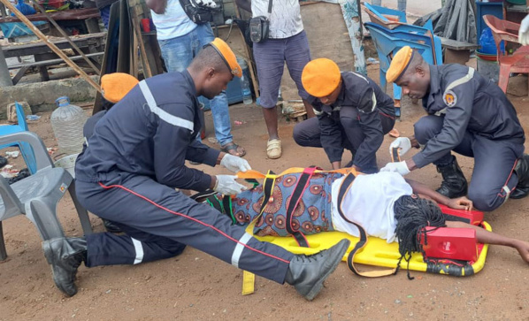 Accident sur l’axe Duékoué-Man © Crédit photo DR