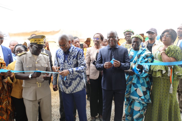 CMU en Côte d'Ivoire : Inauguration du 22ème centre d'enrôlement à Agboville