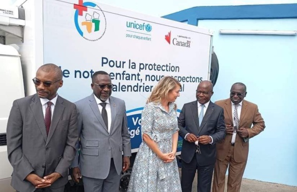 Le Canada soutient 15 districts sanitaires en Côte d'Ivoire © Crédit photo Sercom Gouvernement ivoirien