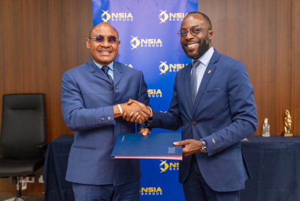 NSIA Banque Côte d'Ivoire fait de Gadji Celi son ambassadeur © Crédit photo DR