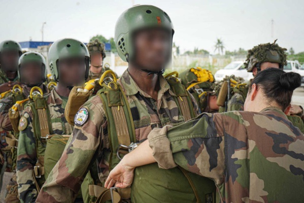 Exercice militaire Côte d'Ivoire - France © Crédit photo DR