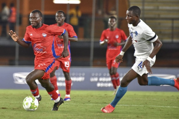 Le Stade d'Abidjan face au Milo FC de Guinée au stade Félix Houphouët-Boigny le 15 septembre 2024 © Crédit photo DR