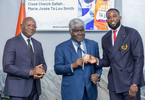 Cissé Cheick et Marie Josée Ta Lou : Ouattara déroule le tapis rouge pour les porte-drapeaux des JO de Paris