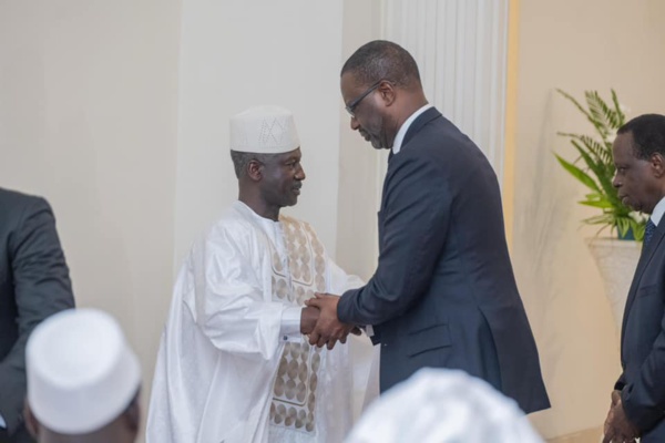 Tidjane Thiam participe à la levée de corps de la mère d'Adama Bictogo © Crédit photo DR