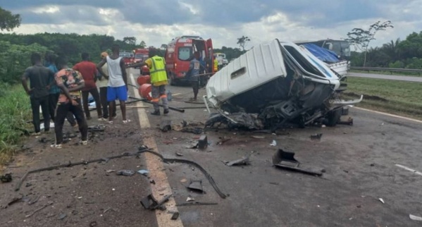 Accident de Gagnoa, Ahizabré  © Crédit photo DR