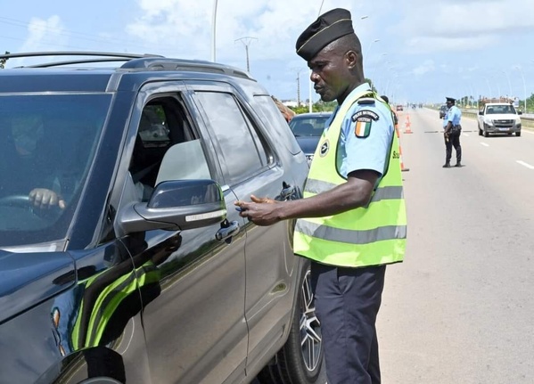 Sécurité routière  : 194 000 véhicules verbalisés en Côte d'Ivoire depuis février 2023