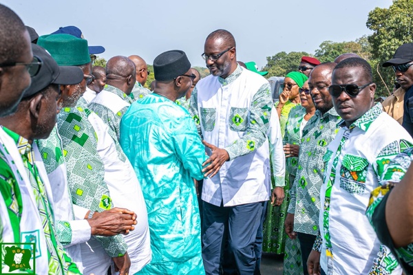 À Odiénné, Tidjane Thiam dévoile sa vision pour le nord ivoirien © Crédit photo DR