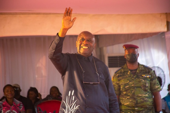 A Gadoukou, Laurent Gbagbo rend hommage aux artistes engagés © Crédit photo DR