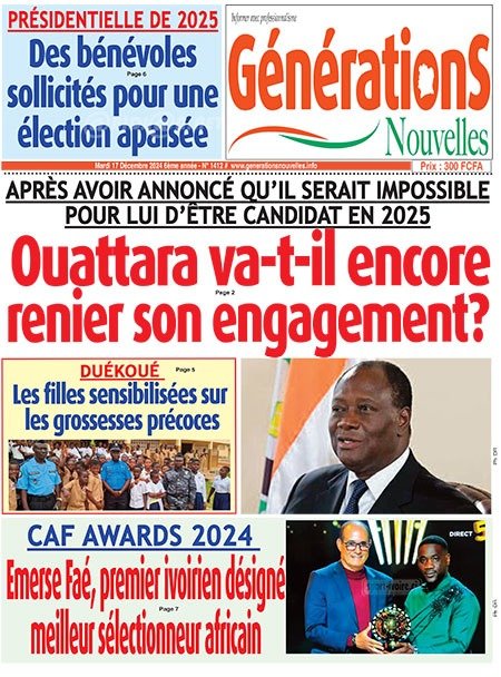 Titrologie du 17 décembre 2024 : PDCI, la guerre Billon - Thiam aura lieu 