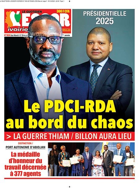 Titrologie du 17 décembre 2024 : PDCI, la guerre Billon - Thiam aura lieu 