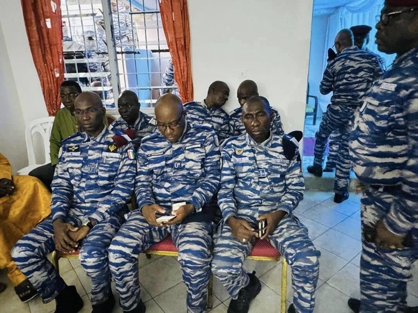 La Gendarmerie pleure le MDL Kouassi Dadié tué en mission à Bouna  © Crédit photo DR