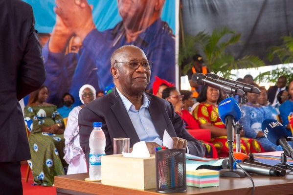 Laurent Gbagbo aux assises des femmes du PPA-CI © Crédit photo DR