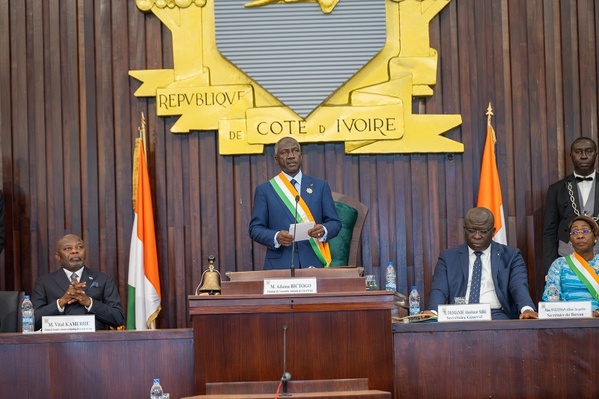 Le président de l'Assemblée nationale, Adama Bictogo, place la première session parlementaire 2025 sous le signe de la maturité démocratique.