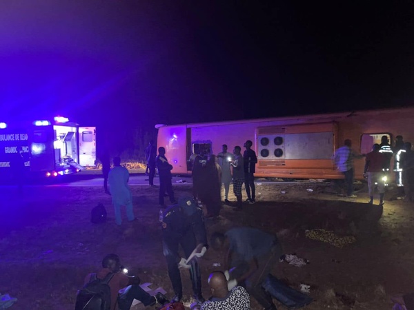 Accident d'un car UTB sur l'axe Yamoussoukro-Tiébissou : 2 morts