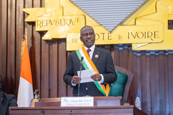 L'Assemblée nationale de Côte d'Ivoire adopte son calendrier de travail pour la première session 2025 © Crédit photo DR