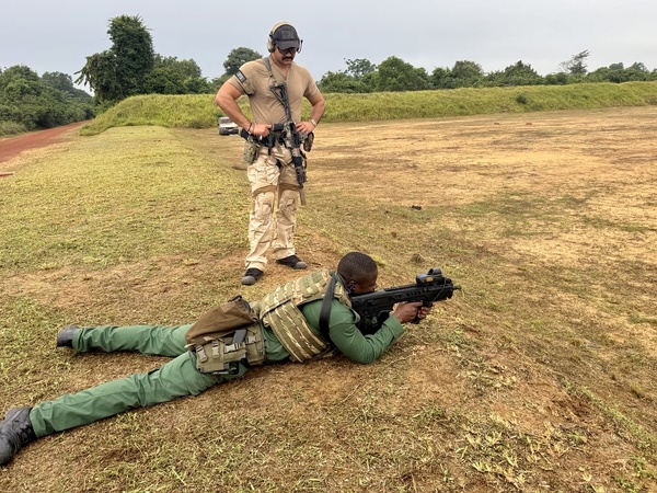 Forces spéciales américaines et ivoiriennes : entraînement conjoint à Jacqueville © Crédit photo DR