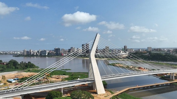 Le pont Alassane Ouattara fermé du 7 mars au 7 avril 2025 © Crédit photo DR