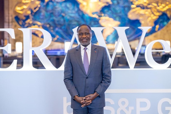 Le ministre Sangafowa-Coulibaly participe au CERAWeek à Houston © Crédit photo DR