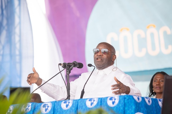 Dans un discours à Dabou, Stéphane Kipré interpelle le pouvoir sur l'exclusion de Laurent Gbagbo du processus électoral © Crédit photo DR