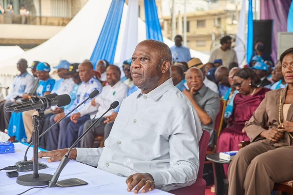 Suite à l'absence de Laurent Gbagbo sur la liste électorale provisoire, le PPA-CI réunit la presse nationale © Crédit photo DR