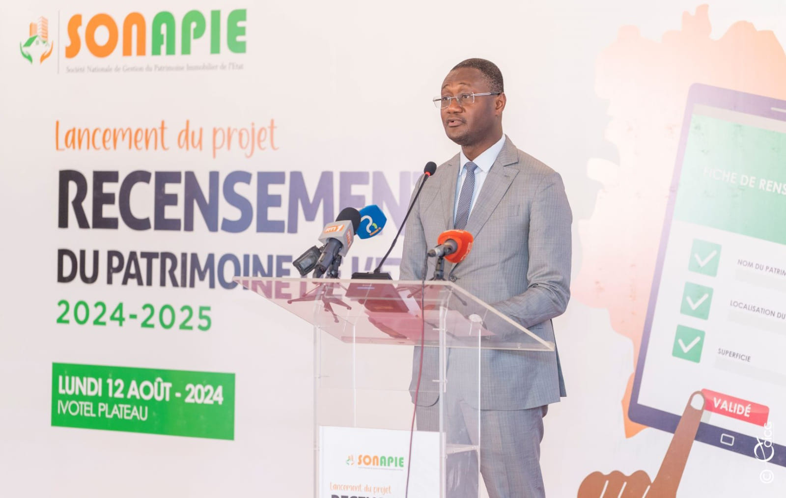 Recensement du Patrimoine Immobilier de l'État en Côte d'Ivoire