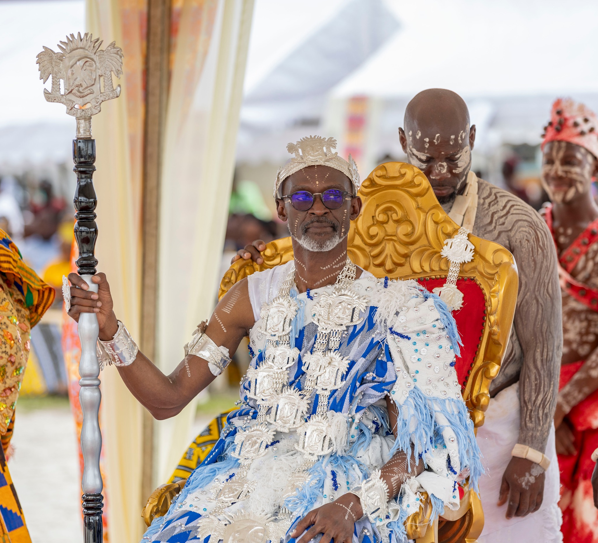 Arsène Djako, nouveau chef du village d'Aboboté © Crédit photo DR