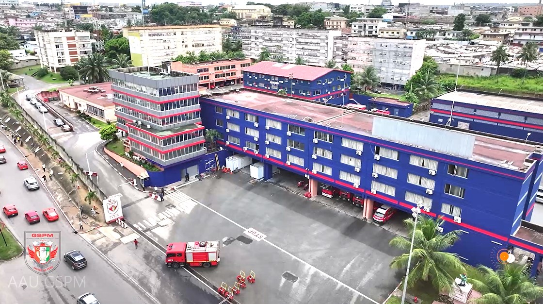 Les sapeurs-pompiers militaires de Côte d'Ivoire © Crédit photo Sercom GSPM