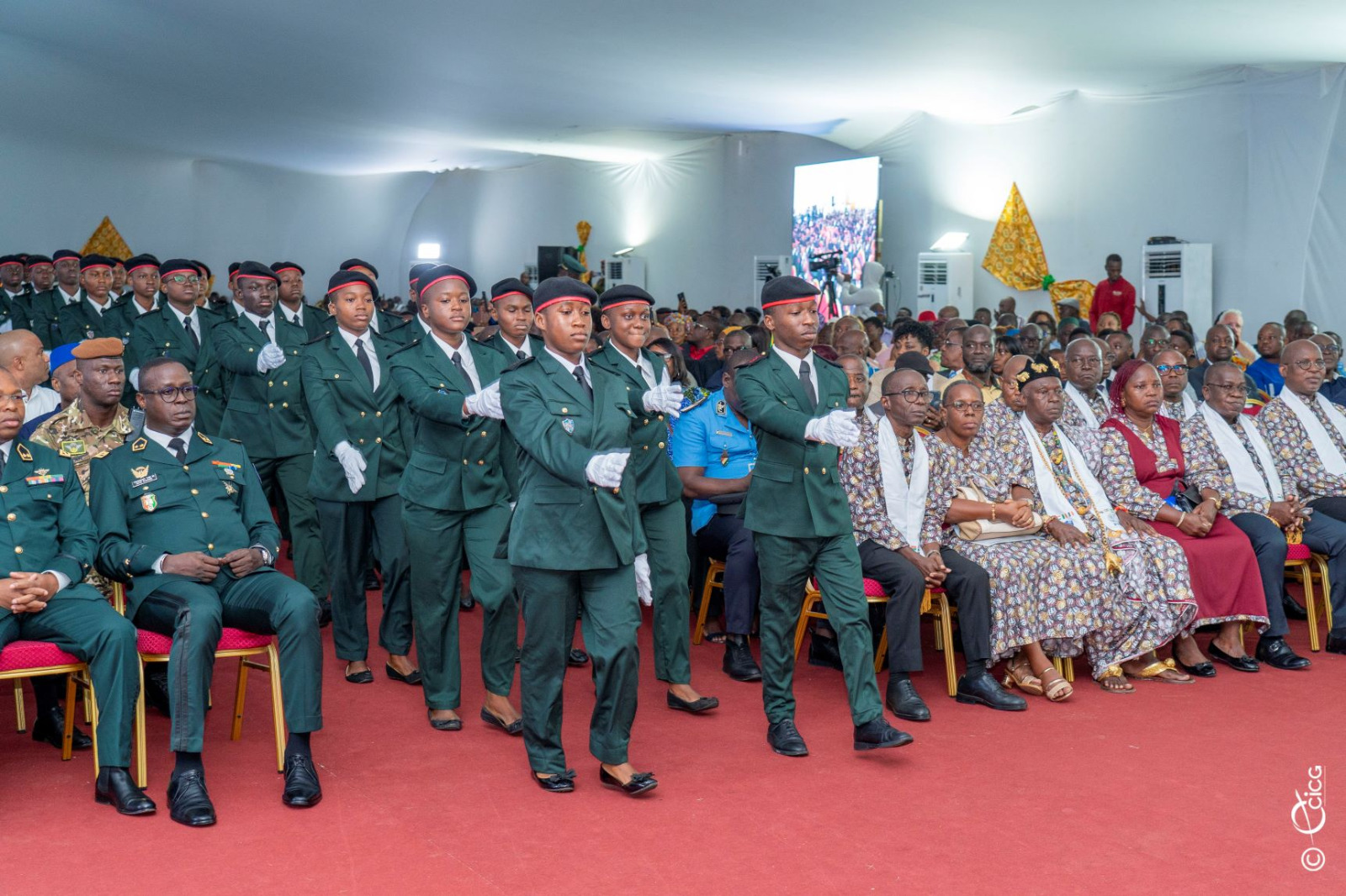 EMPT Bingerville, 98,07% de réussite au Bac 2024, un record national © Crédit photo Sercom Gouvernement ivoirien