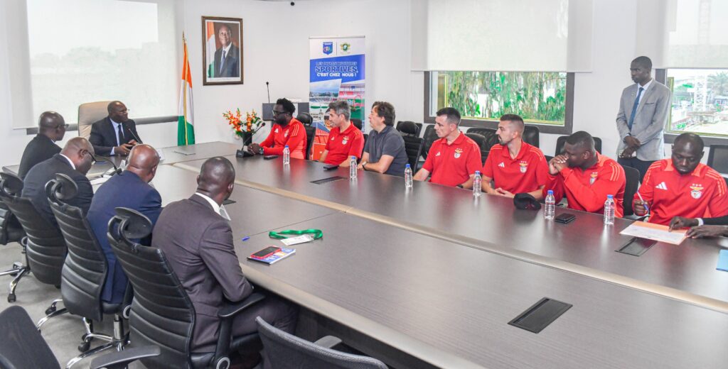 Benfica lance son académie de football en Côte d'Ivoire © Crédit photo DR