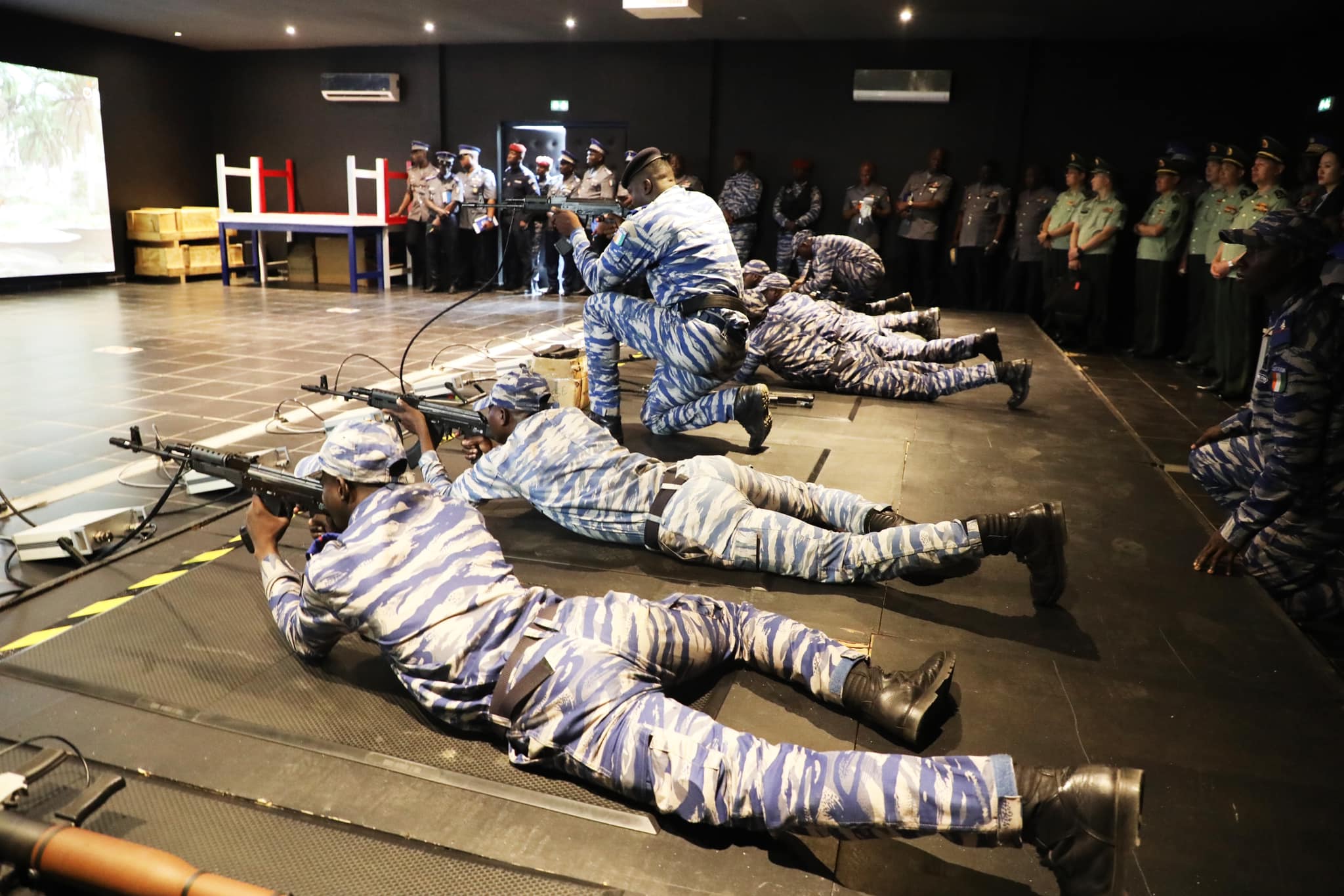 Unités spécialisées de la Gendarmerie ivoirienne © Crédit photo DR