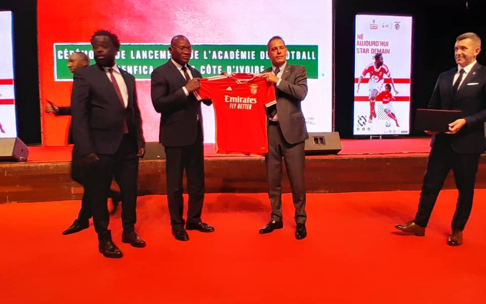 Benfica ouvre son académie de foot en Côte d'Ivoire © Crédit photo DR