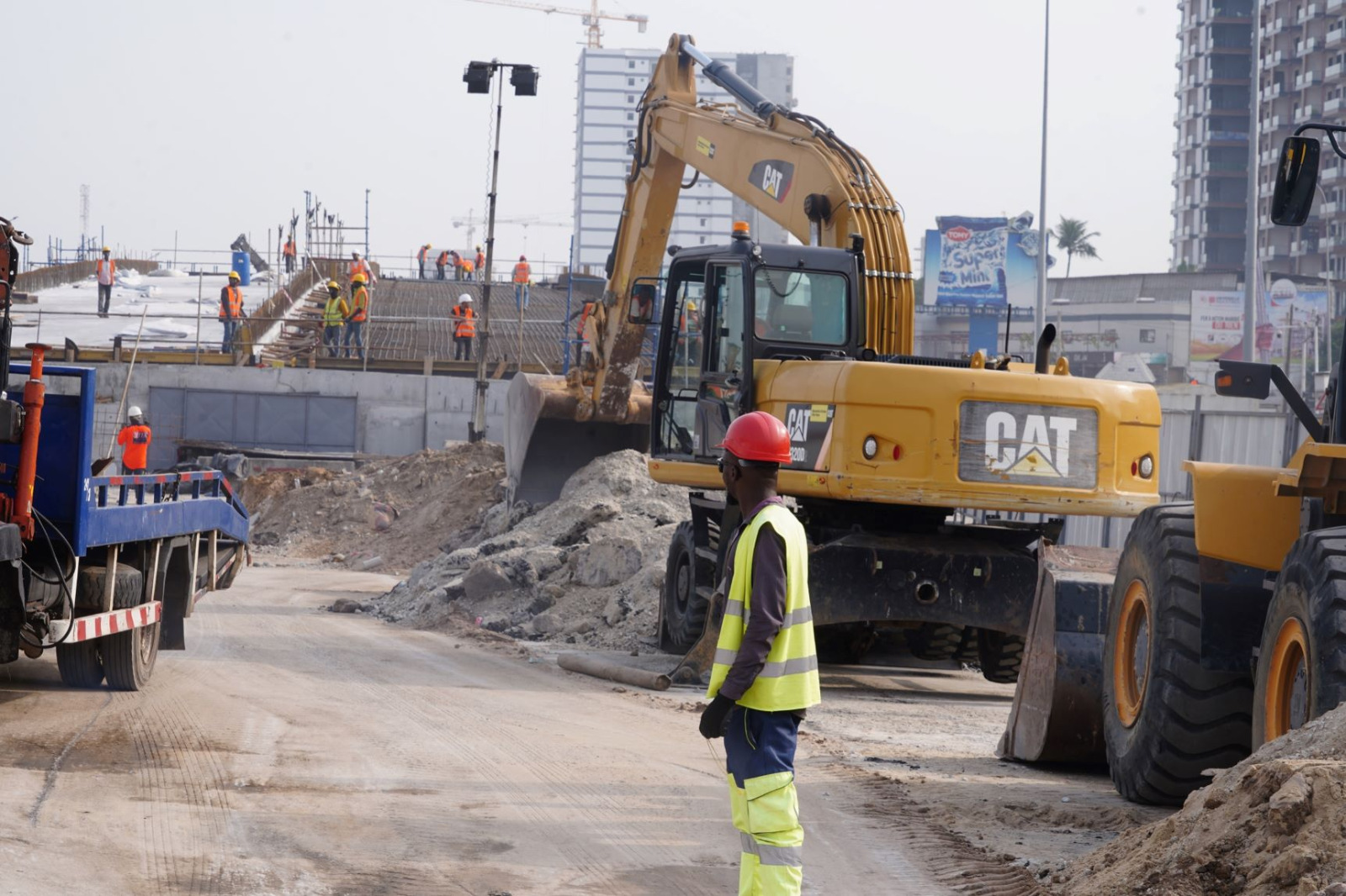 Une troisième voie sur le Boulevard FHB entre Marcory et Port-Bouët © Crédit photo DR