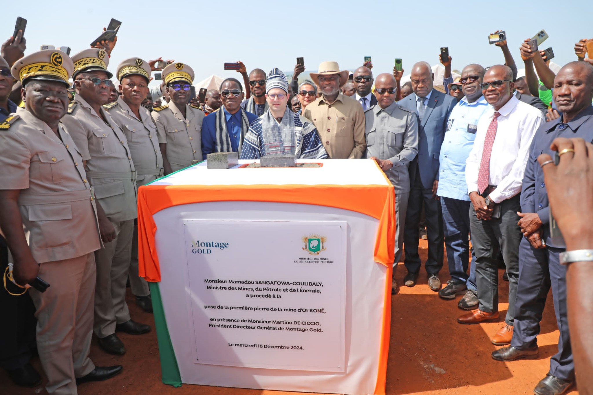 Avec le projet minier Koné de 152 tonnes d'or, la Côte d'Ivoire intègre le top 3 des plus grands projets miniers d'Afrique de l'Ouest  © Crédit photo DR