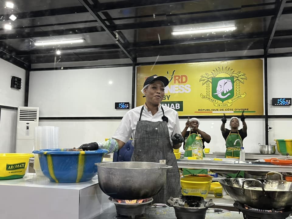 Zeinab Bancé a posé ses ustensiles ce lundi après 131 heures de cuisine continue © Crédit photo DR