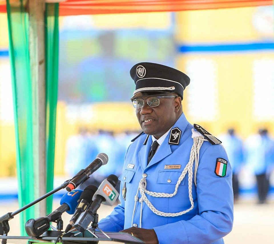 Touré Albert Kouacou promu Contrôleur Général de Police © Crédit photo DR