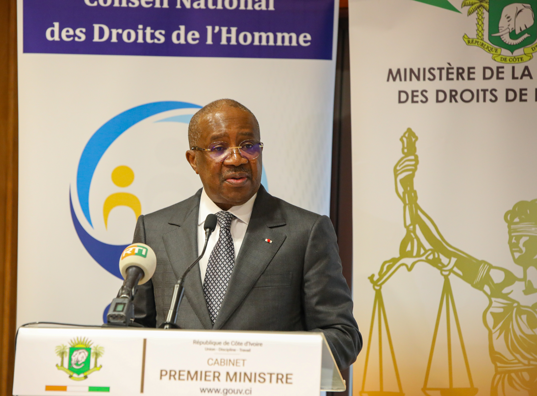 Le Ministère de la Justice réfute les propos tenus sur NCI 360 concernant la position de la Côte d'Ivoire sur les recommandations de l'EPU 2024 © Crédit photo DR