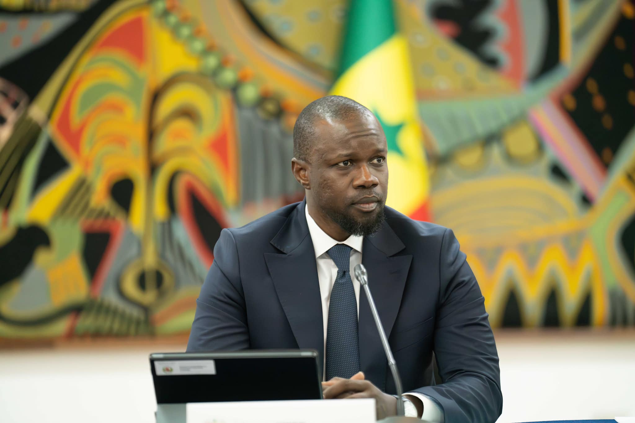 Le Premier ministre sénégalais Ousmane Sonko conteste les propos d'Emmanuel Macron sur le retrait militaire français © Crédit photo DR