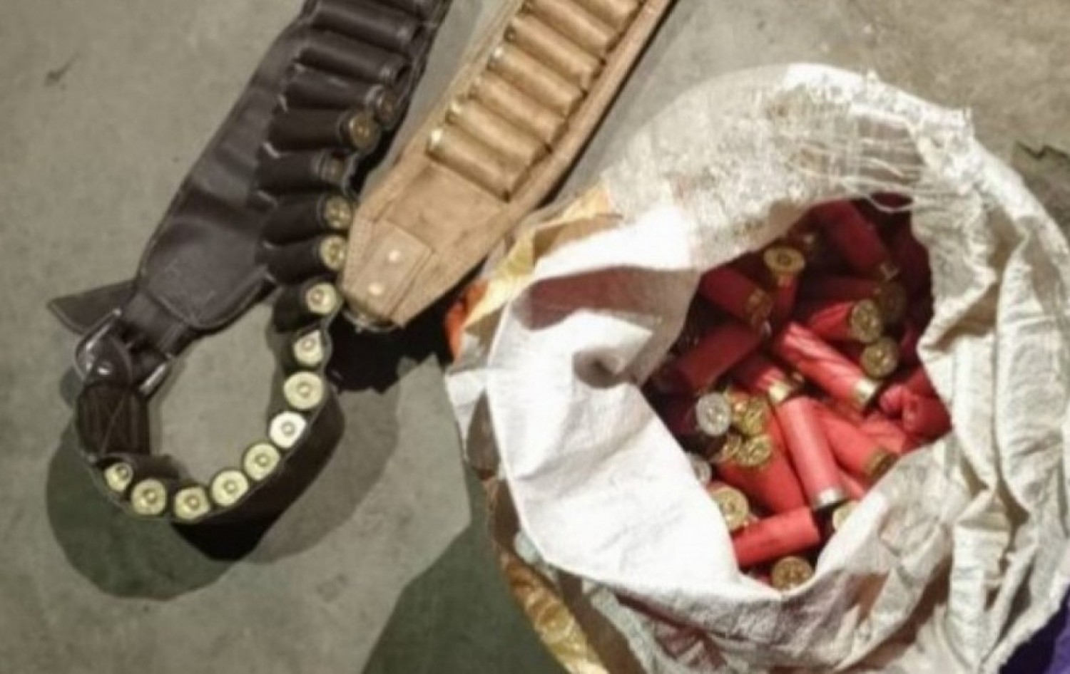 Bouna : saisie de munitions à la frontière Ghana