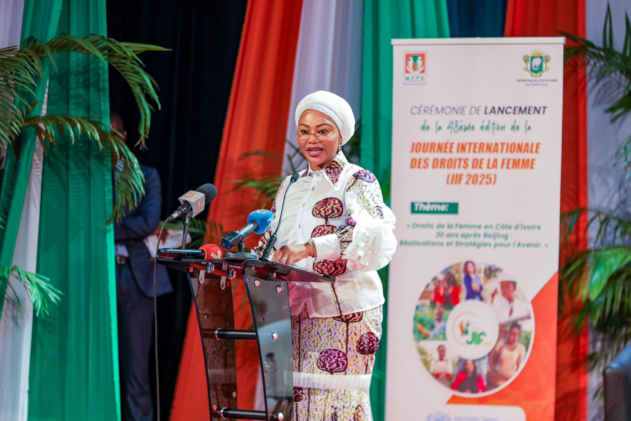 Le lancement des festivités de la Journée internationale des femmes 2025 s'est déroulé au Palais de la culture © Crédit photo DR