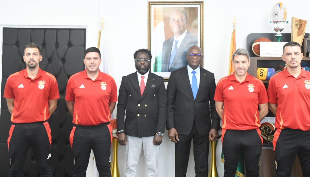 Académie Benfica en Côte d'Ivoire © Crédit photo DR