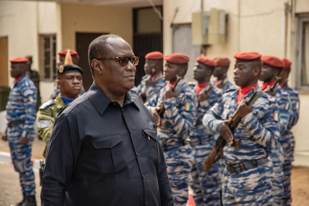 Téné Ouattara lance une unité pour sécuriser les plaques militaires © Crédit photo DR