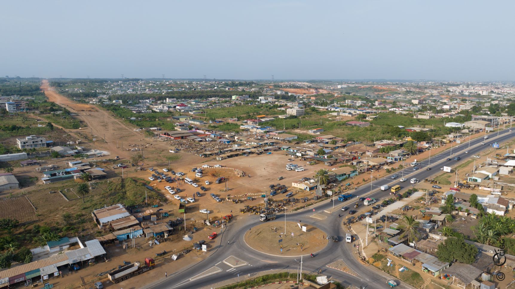 Le tronçon Ebimpé-Autoroute du Nord de la voie Y4 d'Abidjan est réalisé à 80% © Crédit photo DR