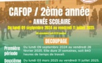 Formation CAFOP 2024-2025 : le calendrier des cours de 2e année dévoilé