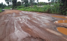 L'axe Man-Biankouma, 38 kilomètres de route dégradée alarment les usagers © Crédit photo DR