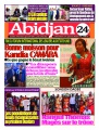 Titrologie Abidjan 24 - La UNE du 26 août 2024