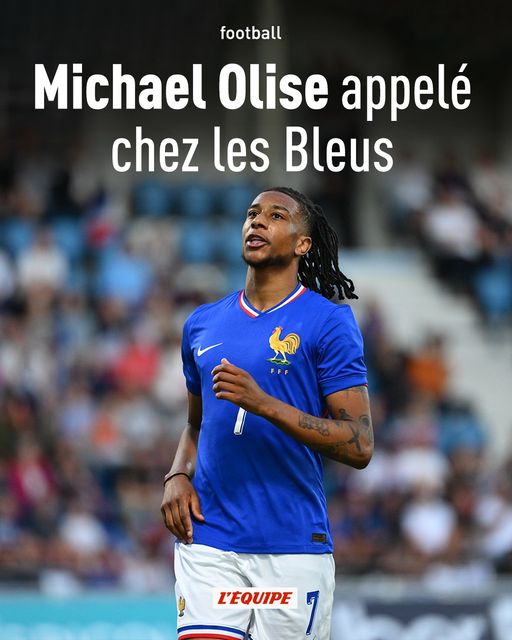 Michael Olise a été appelé pour la première fois chez les Bleus.