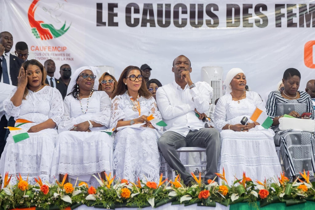 Les femmes en première ligne pour la paix en Côte d'Ivoire 