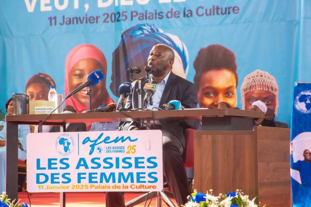 Laurent Gbagbo aux assises des femmes du PPA-CI