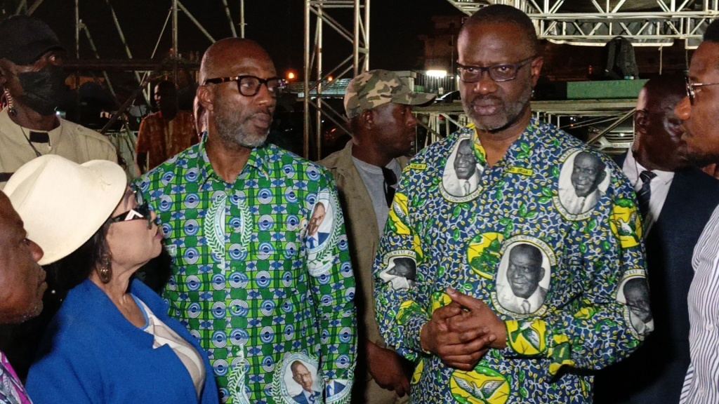 PDCI : Visite surprise de Tidjane Thiam à la place Ficgayo